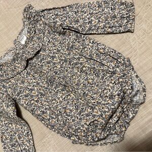 Carter's Floral Print Baby Romper